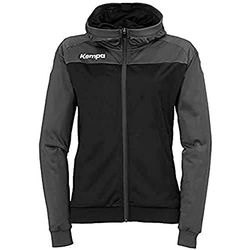 Kempa Prime Multi Jacket Women Veste Femme, Noir/Anthracite, L