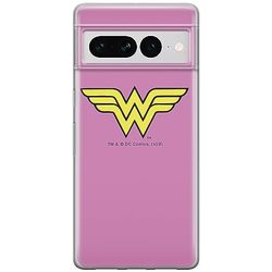 ERT GROUP mobiltelefonfodral för Google PIXEL 7 PRO originalt och officiellt licensierat DC mönster Wonder Woman 005 optimalt anpassad till formen på mobiltelefonen, fodral tillverkad av TPU-plast