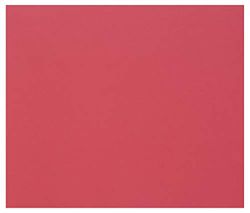Clairefontaine - Ref 960475C - Tulipe Grained Coloured Drawing Paper (Pack 100 Sheets) - A4 (29.7 x 21cm) - 160gsm Paper - Red - Deep-Dyed, Pure Cellulose, Acid Free
