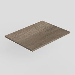 Baikal Encimera de Madera para Baño, en Melamina 16mm. Tablero para Mesa. Varios Acabados y Medidas. Combinable con Cualquier Mueble Modular Encimera de Madera 1,6cm 60 cm Nebraska