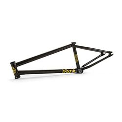 Fiend BMX Varanyak V2-Marco (20,75 Pulgadas) BMX, Adultos Unisex, Dorado Brillante y Negro, 20.75"