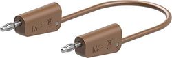 Stäubli LK-4N-F10 meetkabel [ - ] 150 cm bruin 1 st.