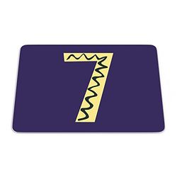 Bonamaison, Rectangle Pop Art Digital Printed Mouse Pad, Non-Slip Base, for Office and Home, Size: 22 x 18 cm