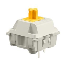 Glorious Gaming - 36x Switches Panda pour Clavier Mécanique (Tactile) - pour Tous Les Claviers et Pavés Numériques GMMK, Moules INVYR, Activation 49 g, 3 Broches - Lubrifiés