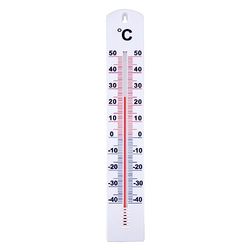 Plastic indoor/outdoor thermometer 40 cm