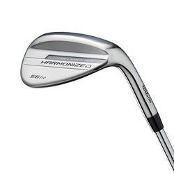 Wilson, HARMONIZED 56 LH WEDGE STEEL Unisex adulto, Argento/Nero, Nessuna dimensione