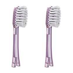 Ionickiss Têtes de rechange pour brosse à dents électrique et manuelle Ionickiss Ionic (Soft Regular, Rose)