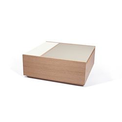 TemaHome Dann Stolik kawowy, Drewno, Wielobarwny, 75x77x30 cm