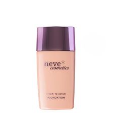 Neve Cosmetics fondotinta liquido Cream-To-Serum, fondotinta multisensoriale elastico e stratificabile a piacere | "Light Warm"