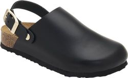 Scholl Cinturino Posteriore, Sandali, Nero, 32 EU