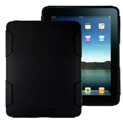 De la Serie de luz LogoTrans Funda para Apple iPad de Color Negro