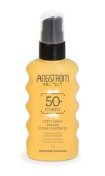 Angstrom Protect - Leche solar en spray corporal SPF 50+, acción hidratante y duradera, indicada para pieles sensibles, 175 ml