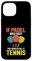 Giocatore di padel Paddleball Custodia per iPhone 15
