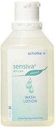 Schuelke sensiva ® wash lotion for all skin types 500ml | soap-free skin cleansing for hands and body | gentle on the skin and mild