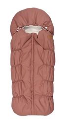 BÉABA, Chancelière Poussette Bébé, 100% Imperméable, Coupe-Vent, Double Polaire Ultra Chaude, TOG 6, Passage Harnais 3 et 5 Points, Capuche Couvrante, Fermeture Zip, 6-24 Mois, Terracotta