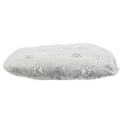 TRIXIE Cuscino Nando, Ovale, 105 × 75 cm, Grigio Chiaro