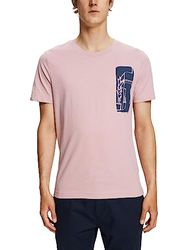 ESPRIT T-shirt för män, 680/gammal rosa, L