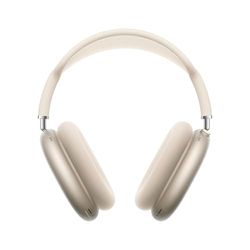 Apple AirPods Max Cuffie wireless over-ear, Cancellazione attiva del rumore di livello pro, Modalità Trasparenza, Audio spaziale personalizzato, Ricarica USB-C, Cuffie Bluetooth per iPhone, Galassia