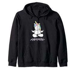 Yoga Meditation Unicorn Namaste Sudadera con Capucha