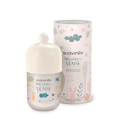 Suavinex, Baby Colonia Sense, bezalkoholowa kolonia dla niemowląt i dzieci, przetestowana dermatologicznie, odpowiednia dla skóry wrażliwej, zrównoważona, 94% składników pochodzenia naturalnego, 100