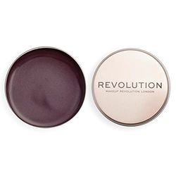 Revolution London Makeup Balm Glow Bálsamo Multiuso para Labios y Mejillas, Cobertura Modulable, Acabado Satinado, Deep Plum, 32g