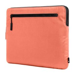Incase Compact Laptop Sleeve with Flight Nylon MacBook/Laptop/iPad/Tablet Sleeve, and Cover, Lightweight, Weather Resistant, with Slip Pocket for Accessories (Misty Orange, 14-Inch)