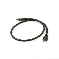 System-S Micro USB 3.0 kabel adapter datakabel och laddkabel 50 cm