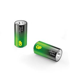 C Baby batterij GP Alkaline Ultra Plus 1,5 V 2 stuks