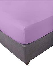 Miracle Home. Hoeslaken, elastisch, zacht, comfortabel, anti-peeling. Katoen 50% polyester. Bed 135. 135 x 200 x 30. Malva