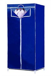 Maximondo Garderobe van textiel, met ritssluiting, metalen frame