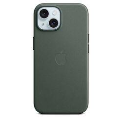 Apple FineWoven hoesje met MagSafe voor iPhone 15 - Evergreen ​​​​​​​