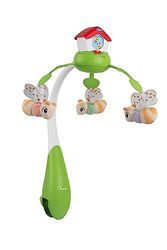 Chicco Móvil de Cuna Abejitas Evolutivo 3 en 1, Proyector y Luz de Noche, Con Luces y Sonidos, Proyector Techo, Compatible con cuna Next2me, Ideal Bebés y Recién Nacidos, Multicolor