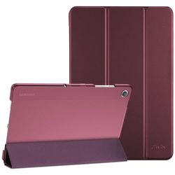 ProCase Beschermhoes voor Galaxy Tab A9 Plus 27,9 cm (11 inch) 2023, lichte beschermhoes voor de Galaxy Tab A9 Plus 27,9 cm (11 inch) 2023, wijnrood