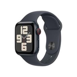 Apple Watch SE (2ª gen.) GPS + Cellular 40 mm Smartwatch con cassa in alluminio Mezzanotte e Cinturino Sport Mezzanotte - M/L. Tracker per il fitness e il sonno, app Battito, Rilevamento incidenti