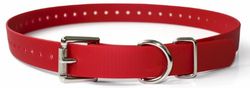 Educator Collier BioThane, 2,5 cm, Rouge