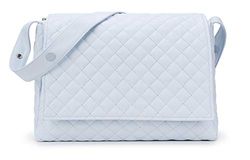 Duffi Baby 0554-12, Bolsa de Maternidad Polipiel Lux, 1 Pieza Unisex bebé, Blanco