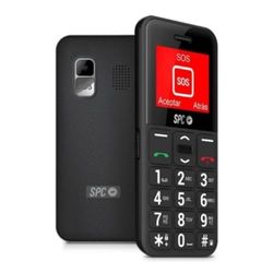 SPC Fortune 2 Pocket Edition – Téléphone Portable Senior avec Grandes Touches et de Grands Chiffres, Bouton SOS, Sonnerie et Notifications intelligentes, Volume Extra-élevé, Couleur Noir