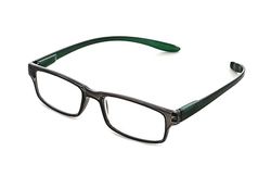 Quickreader KLH228-1+1.00E, Gafas de lectura Unisex adulto, Grey, Standard