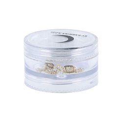 SABRINA AZZI Sabrina Art Decoratif Pot Or Argent (730), Standard, Unique