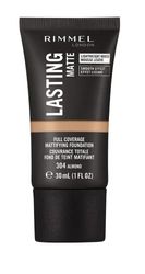 Rimmel London, Lasting Matte Foundation, Shade 304 - Mandel, 30ml