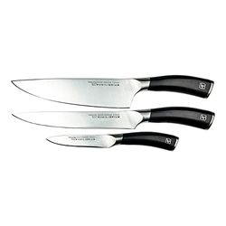 Equilibrium by Rockingham Forge Juego de cuchillos de cocina de 3 piezas
