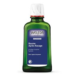 WELEDA - Baume après-rasage - Protège et apaise - Tous types de peaux, même sèches ou sensibles - NATRUE* - Vegan*** - 100 ml