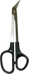 Locau - Tesoura para pedicure (tamanho grande, aço inoxidável, 18 cm)