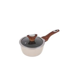 Casseruola 16 cm crema Kolors con coperchio
