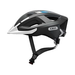 ABUS Aduro 2.0 Casco da città - Casco da bici a tutto tondo in design sportivo - Adatto al traffico cittadino - Per uomini e donne - Grigio, Taglia S