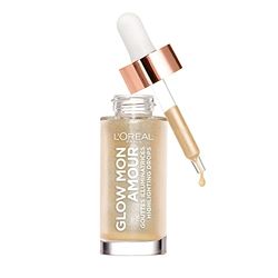 L'Oréal Paris Make-up designer Glow Mon Amour Highlighting Drops 01 Ivory Glow Rozswietlacz W Plynie Ml, Sparkling Love (01), 15 mililitro