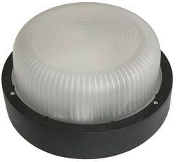 WatioWave Applique LED rotondo nero 6 W 4000 K IP44