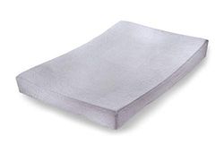 Matrasbeschermer van jacquard-badstof, met maxi-hoeken, model Elegance (Frans bed)