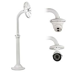 compcctv Security Camera Mount Bracket, Dome Camera Mount Universal Camera Wall Mounting Bracket for CCTV Security Camera/IP Camera, J Type (15.7-23.6 inch)