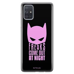 ERT GROUP mobiltelefonfodral för Samsung A71 originalt och officiellt licensierat DC mönster Batman 052 optimalt anpassad till formen på mobiltelefonen, fodral tillverkad av TPU-plast